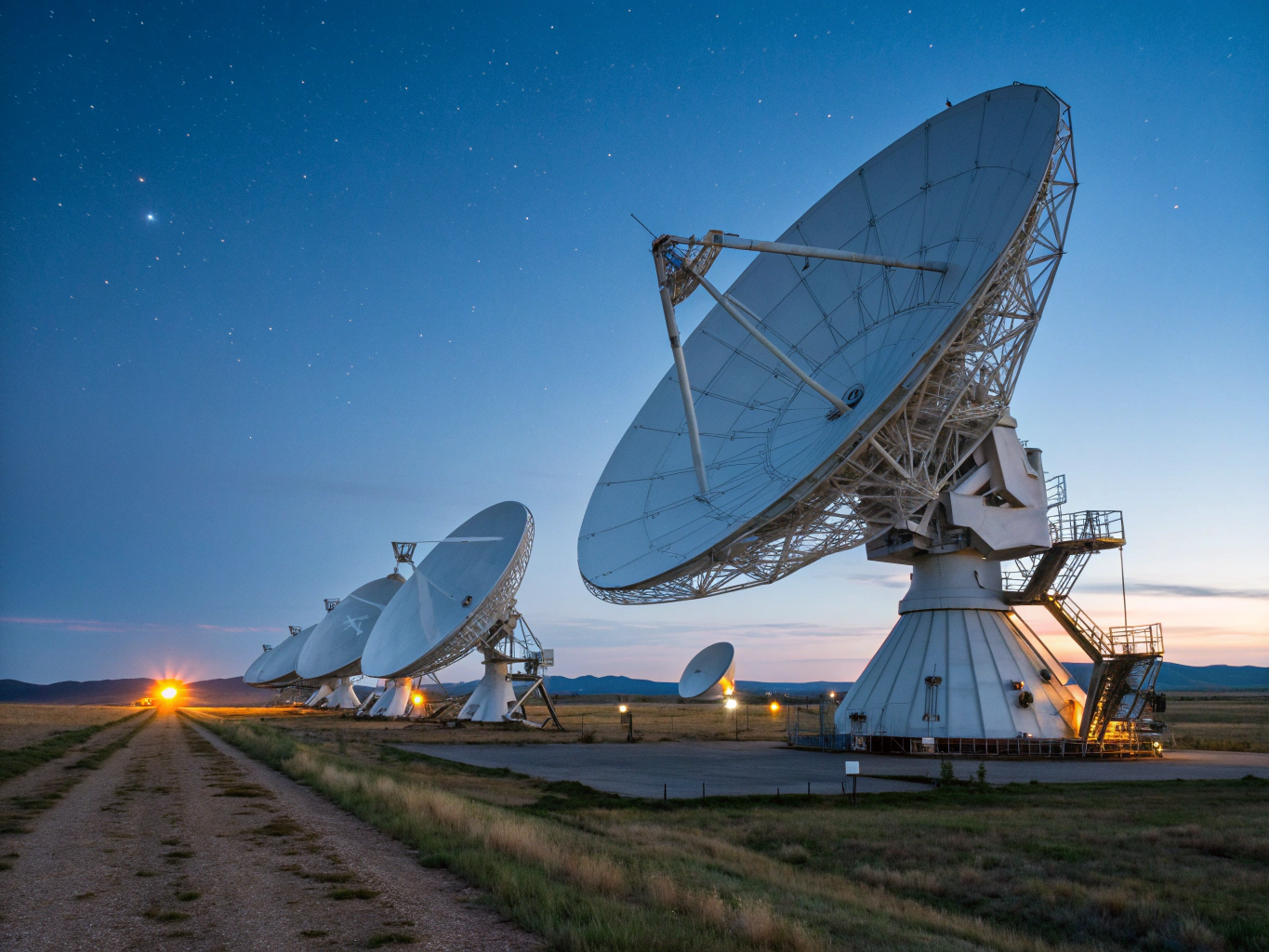 Advanced satellite ground station infrastructure