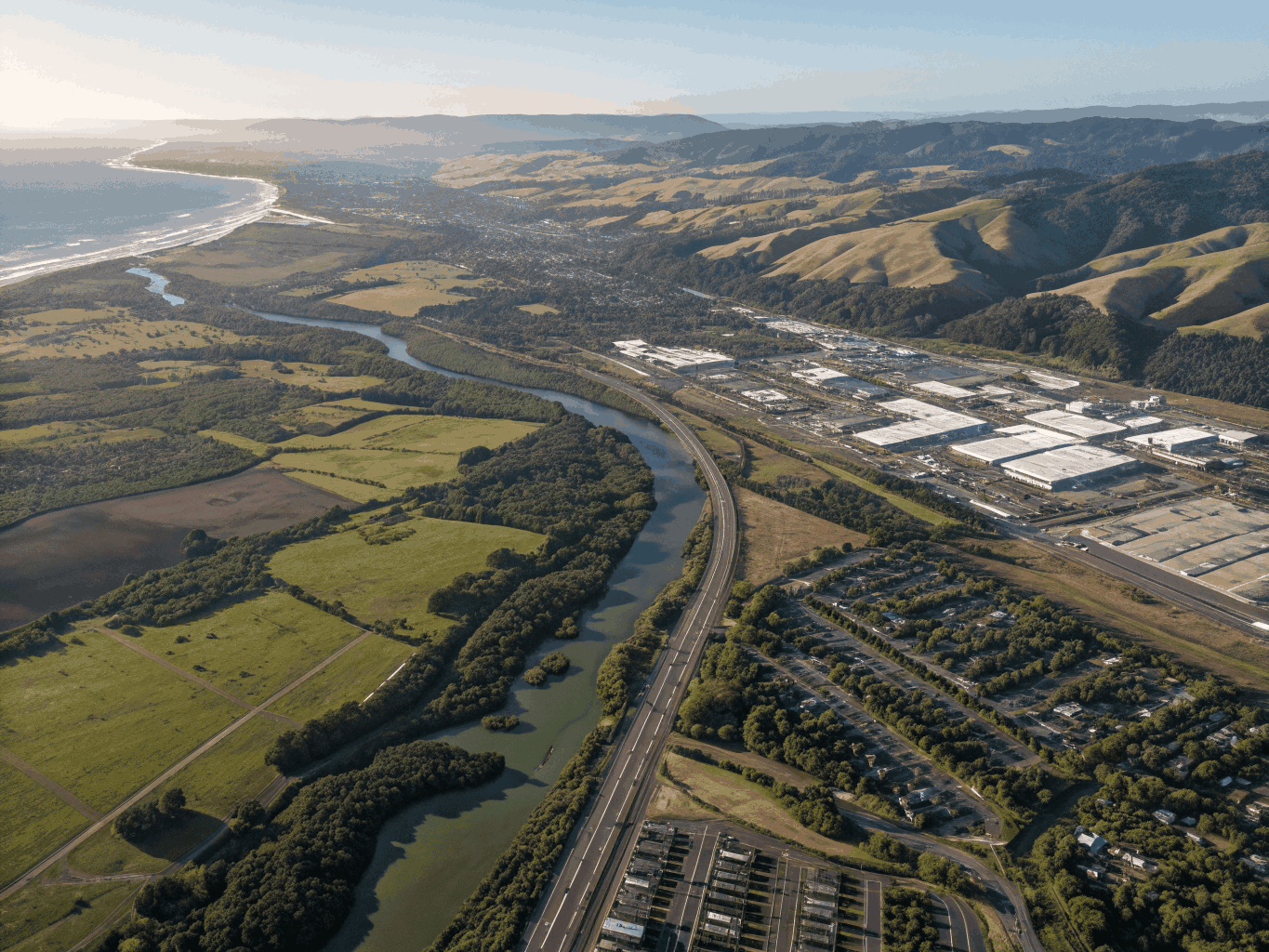 SAR Imagery orthophoto generation view 2